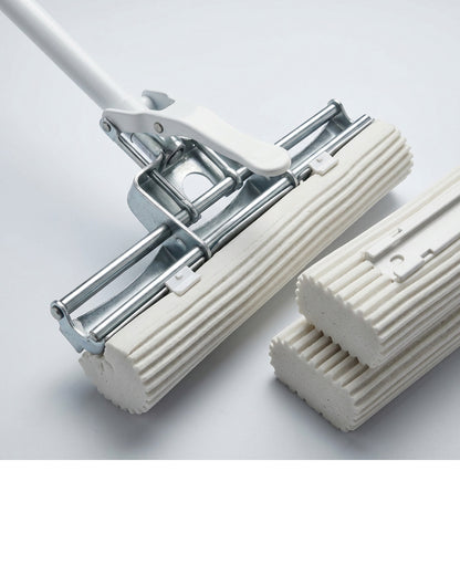 Tuxan PVA Sponge Mop 120 cm with Lever Wringer and 2 Refills - Detail view