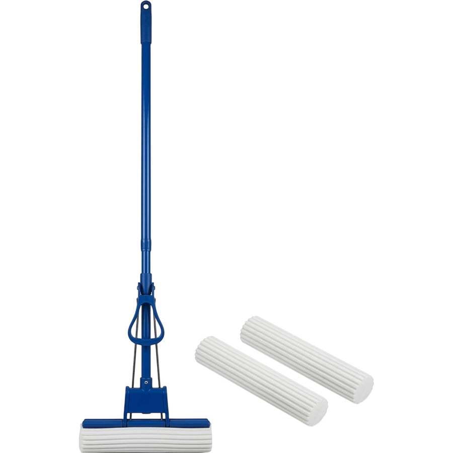 Tuxan PVA Sponge Mop 120 cm with Lever Wringer and 2 Refills