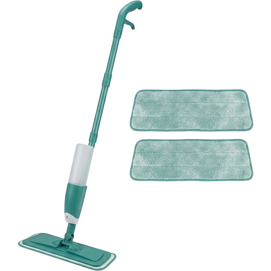 Tuxan Spray Flat Mop 128 cm with 450 ml Bottle Jade